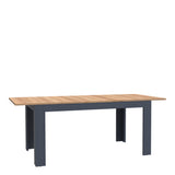 Furniture To Go Bohol Extending Dining Table 160-207cm in Riviera Oak/Navy