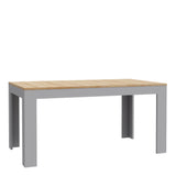 Furniture To Go Bohol Extending Dining Table 160-207cm in Riviera Oak/Grey Oak