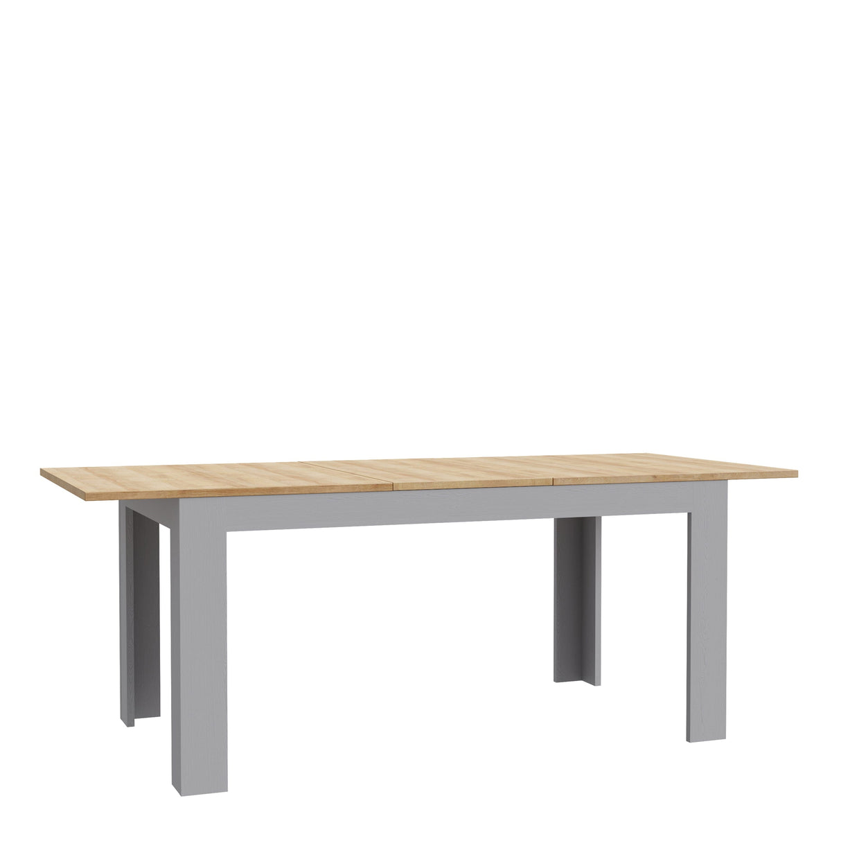 Furniture To Go Bohol Extending Dining Table 160-207cm in Riviera Oak/Grey Oak