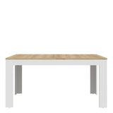 Furniture To Go Bohol Extending Dining Table 160-207cm in Riviera Oak/White