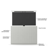 Multibrackets White TV Lift Cabinet for screens up to 55"