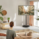 TTAP FSC-BLK TV Stand with Bracket for up to 65" TVs - Black