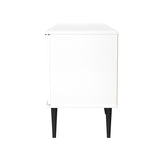 Welcome Furniture Matt White Hong Kong Wide TV Cabinet HKB252WMWM