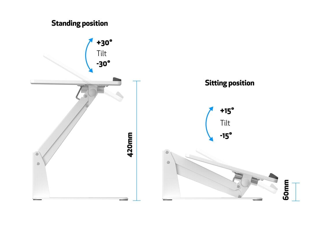 Multibrackets M Laptop Workstation Stand for Laptop / Notebook