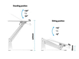 Multibrackets M Laptop Workstation Stand for Laptop / Notebook