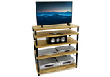 Apollo Storm 10 Modular AV Rack (Natural Oak Finish)