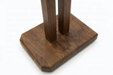 Apollo Duet Speaker Stands, Dark Oak Finish