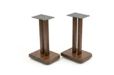 Apollo Duet Speaker Stands, Dark Oak Finish
