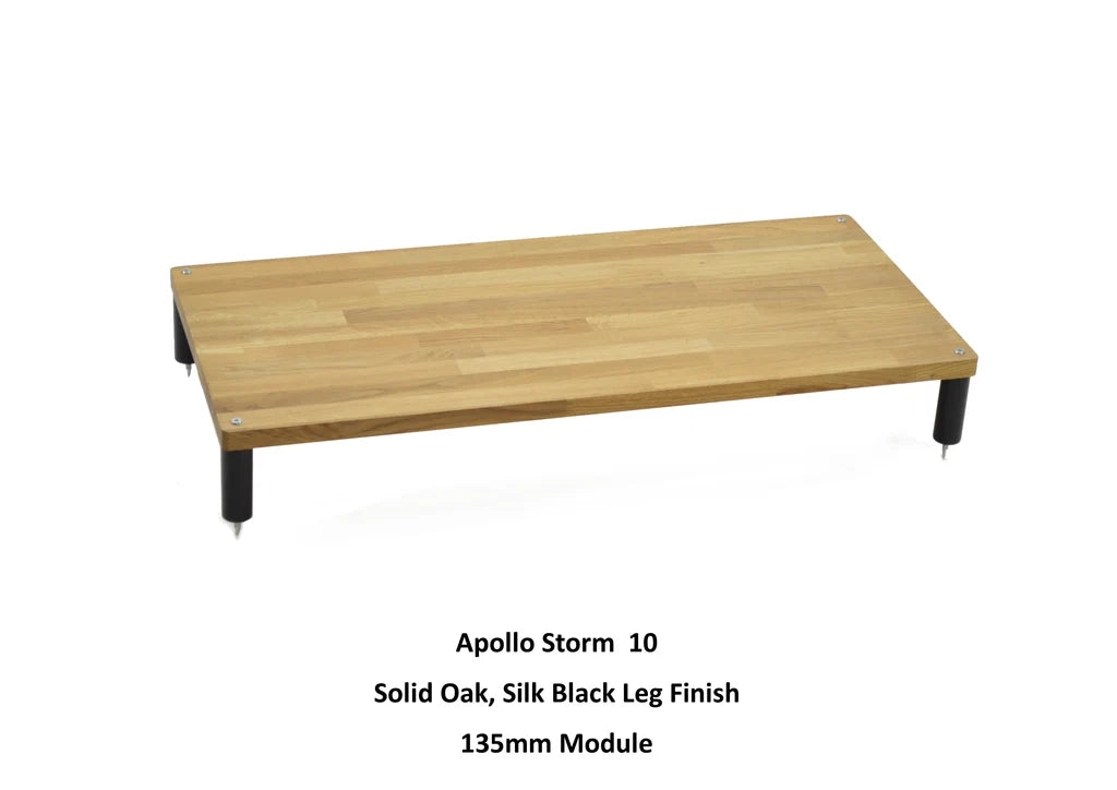 Apollo Storm 10 Modular AV Rack (Natural Oak Finish)