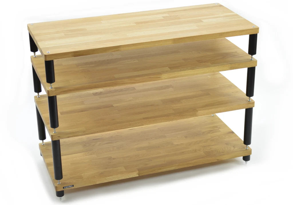 Apollo Storm 10 Modular AV Rack (Natural Oak Finish)