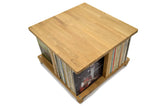 Apollo Athena VS1 Table – Solid Oak Vinyl Storage Table for Hi-Fi Lovers