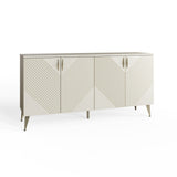 Frank Olsen AVA White Large Sideboard with LED Mood Lighting