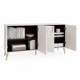 Frank Olsen AVA White Large Sideboard with LED Mood Lighting