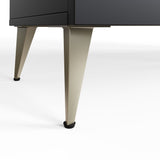 Frank Olsen AVA Black Large Sideboard with LED Mood Lighting