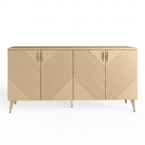 Frank Olsen AVA Natural Stone Large Sideboard with LED Mood Lighting