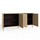 Frank Olsen AVA Natural Stone Large Sideboard with LED Mood Lighting