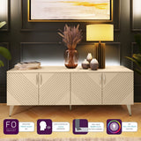 Frank Olsen AVA Natural Stone TV Cabinet with Mood Lighting for TV's up to 70"