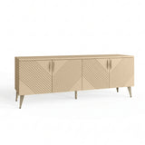 Frank Olsen AVA Natural Stone TV Cabinet with Mood Lighting for TV's up to 70"