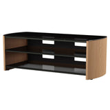 Alphason Finewoods Light Oak TV / Hifi Stand - FW1350-LO/B
