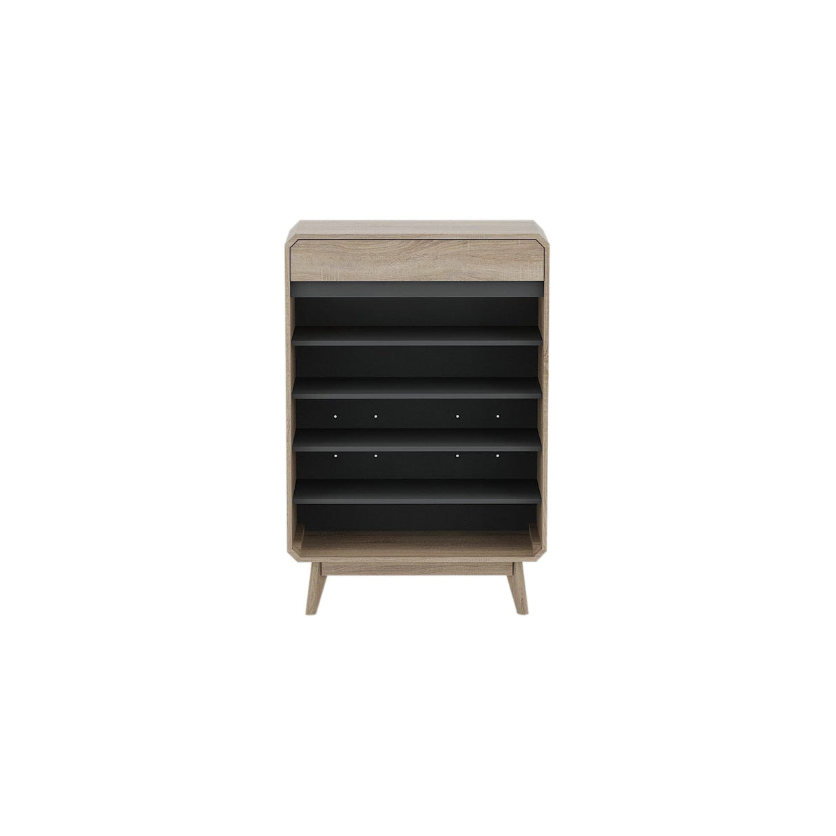 Kudl BR15 Light Oak Shoe Cupboard
