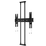 Back to Back Floor to Ceiling TV Bracket for screens up to 98" with 4m Column