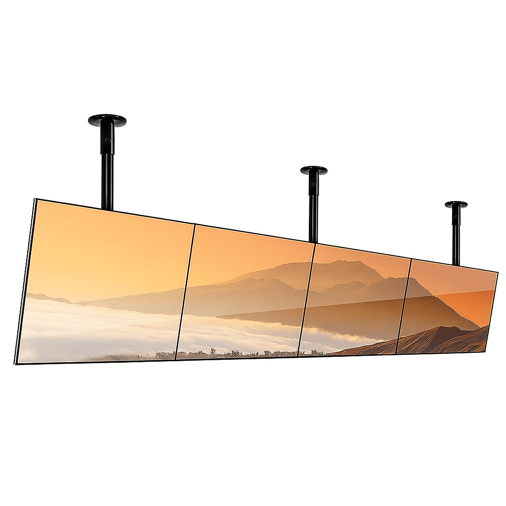 B-Tech BT4X1CLT - Four Screen TV Ceiling Mount