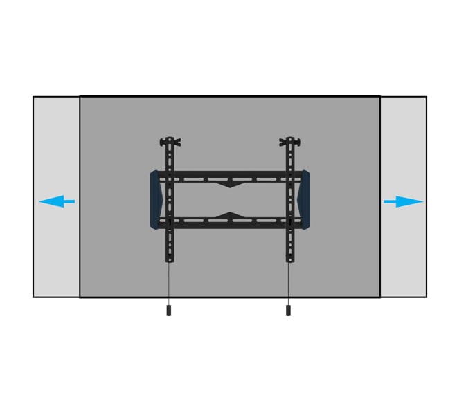 B-Tech BT5431 - Universal Tilting TV Bracket for up to 65"