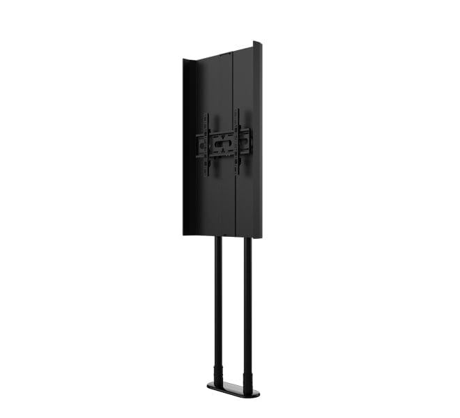 B-Tech BT7104 Bolt-Down Twin Pole Stand with Enclosure