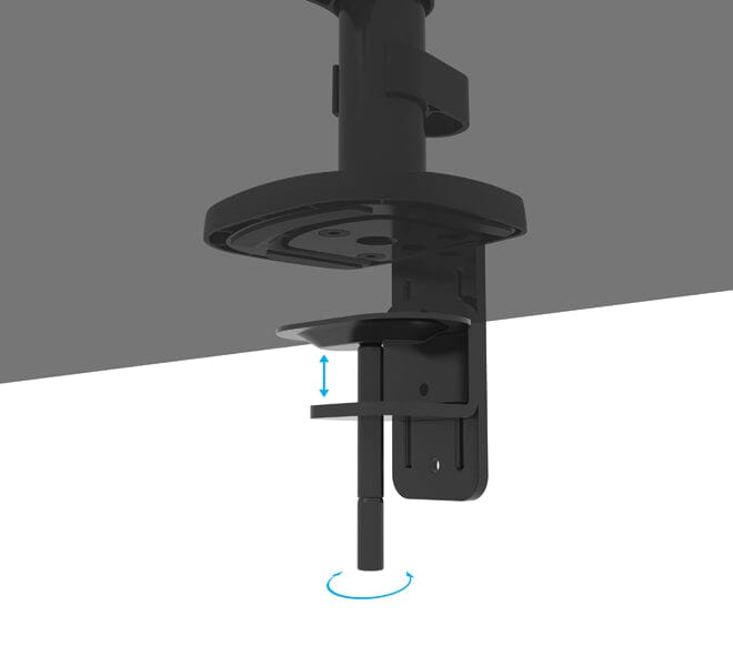 B-Tech BT7352 Full Motion Twin Monitor Desk Mount