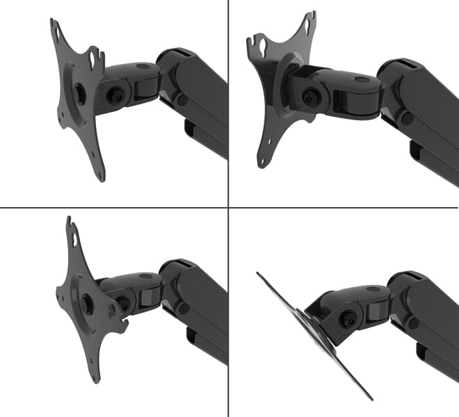 B-Tech BT7351 Full Motion Monitor Desk Mount