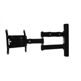 B-Tech BT7515 - Black TV wall bracket double arm for TVs up to 42inch