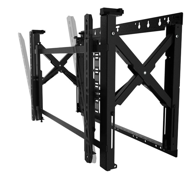 B-Tech BT7896 Recessed Pop Out TV Bracket with AV Storage Tray