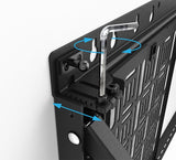 B-Tech BT7896 Recessed Pop Out TV Bracket with AV Storage Tray