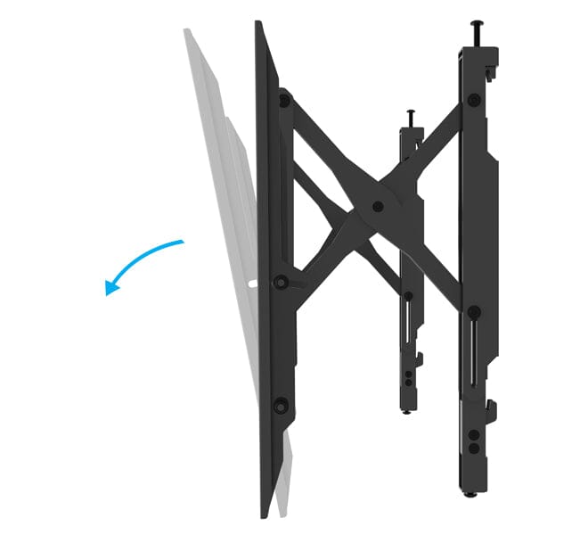B-Tech BT8443 Recessed Pull Out Flat Screen Wall Mount