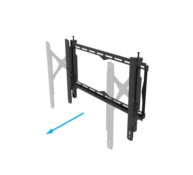 B-Tech BT8443 Recessed Pull Out Flat Screen Wall Mount
