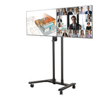 B-Tech BT8511 Twin screen video conferencing trolley for screens up to 46 inch