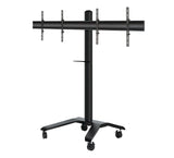 B-Tech BT8514 - Universal Twin Screen Video Conferencing Trolley