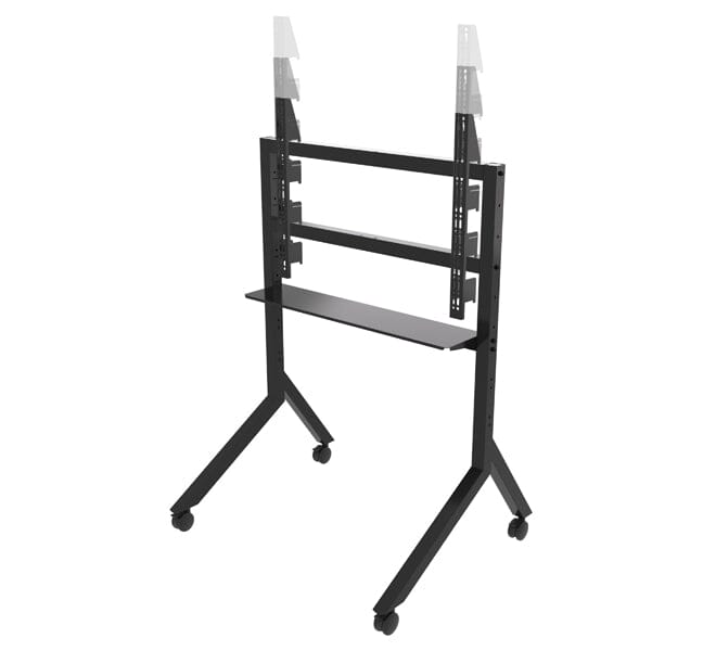 B-Tech BT8545 - Mobile Interactive Touch Screen Trolley Stand For Screens Up To 86 Inch