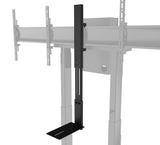 B-Tech BT8554 E-Lift Motorised Height Adjustable Twin Screen VC Trolley