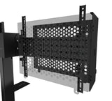 B-Tech BT8555 E-Lift Motorised Height Adjustable Twin Screen VC Floor To Wall Stand