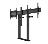 B-Tech BT8555 E-Lift Motorised Height Adjustable Twin Screen VC Floor To Wall Stand