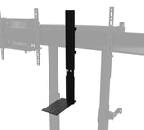 B-Tech BT8555 E-Lift Motorised Height Adjustable Twin Screen VC Floor To Wall Stand