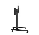 B-Tech BT8556 E-Lift XL Motorised Height Adjustable Twin Screen VC Trolley