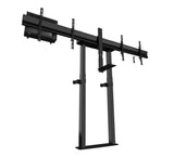 B-Tech BT8557 E-Lift XL Motorised Height Adjustable Twin Screen VC Floor To Wall Stand
