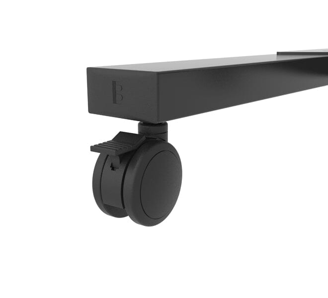B-Tech BT8558 E-Lift Motorised Height Adjustable Flat Screen TV Trolley