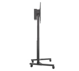 B-Tech BT8558 E-Lift Motorised Height Adjustable Flat Screen TV Trolley