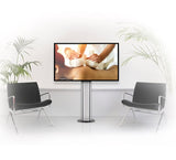 B-Tech BT8703 Premium Bolt Down Single Screen TV Stand 1.4m Tall