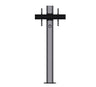 B-Tech BT8704 Premium Bolt Down Single Screen TV Stand 2m Tall