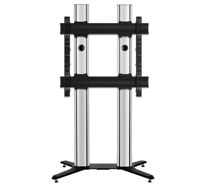 B-Tech BT8709 Premium Twin Screen TV Stand 2m Tall
