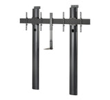 B-Tech BT8710 Premium Floor to Wall Twin Screen VC TV Stand 2m Tall